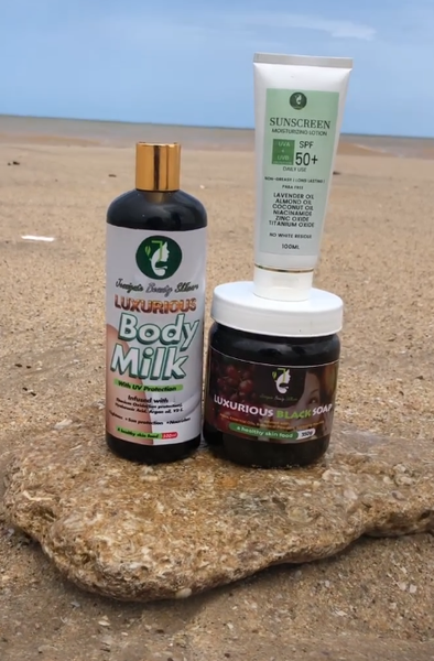 set for beginner to skincare