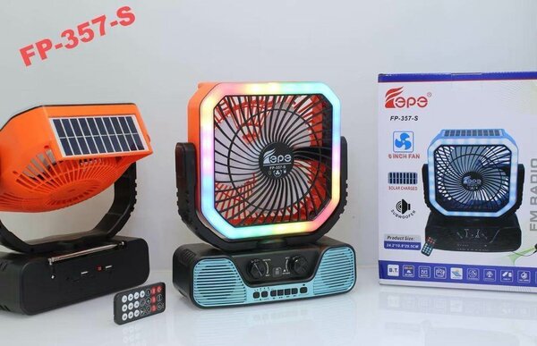 Ventilateur Solaire Multifonction