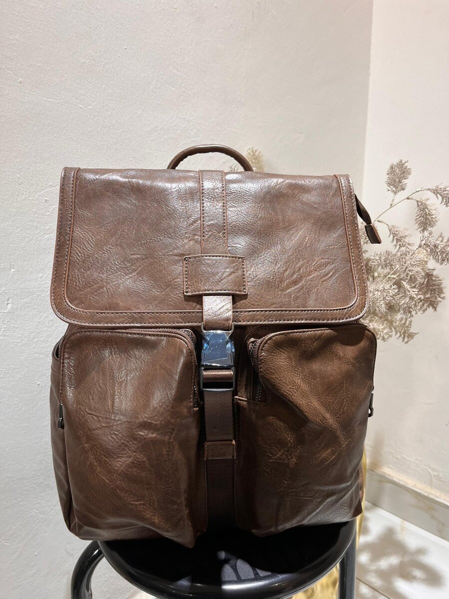 Leather Backpack