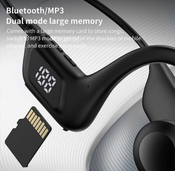 Bone Conduction uses SD card Black