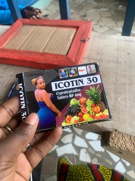 Icotin 30 Cyproheptadine