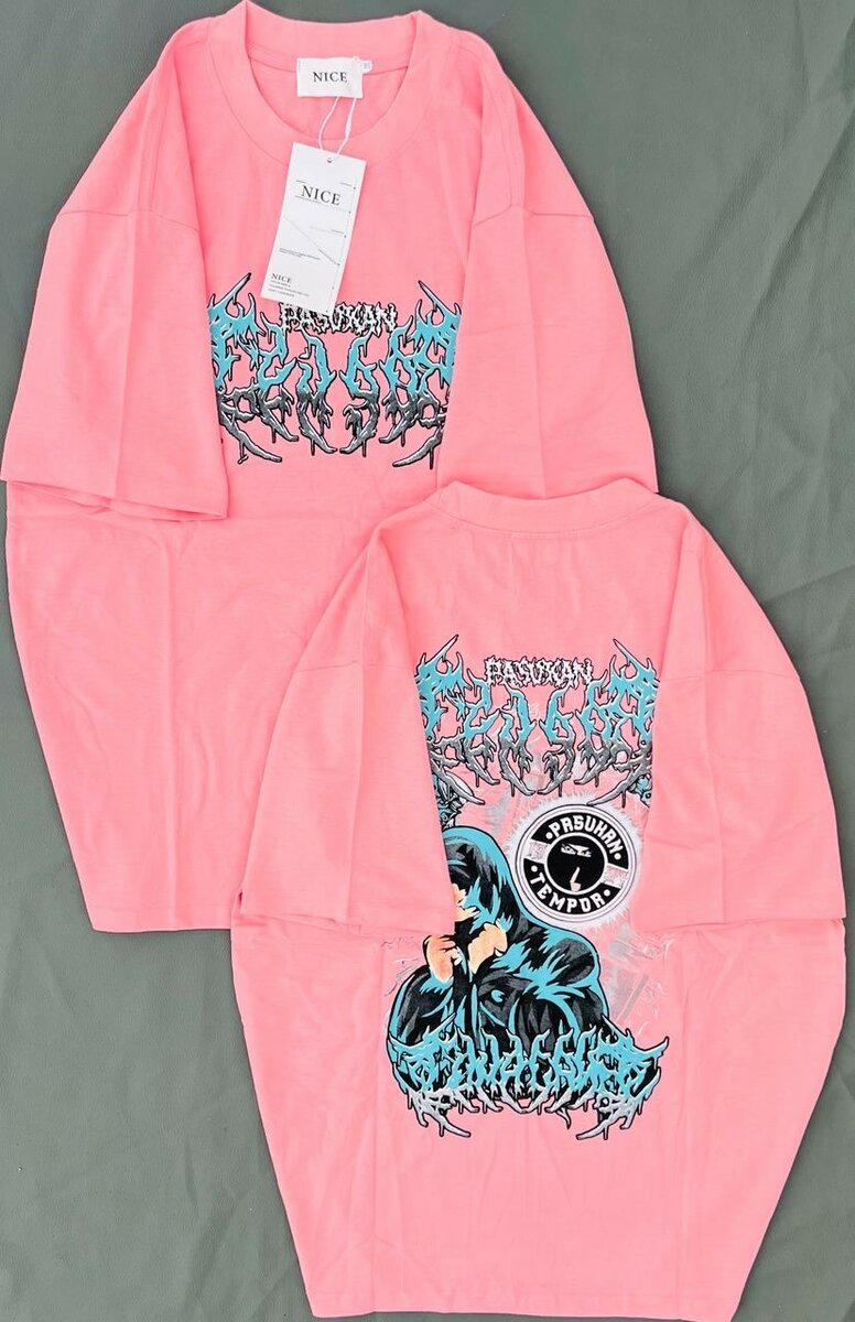 T-shirts imprimés unisexes tendance