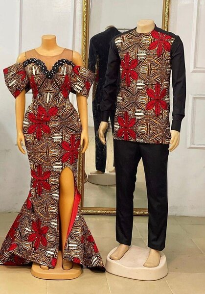Tenue africain pour couple