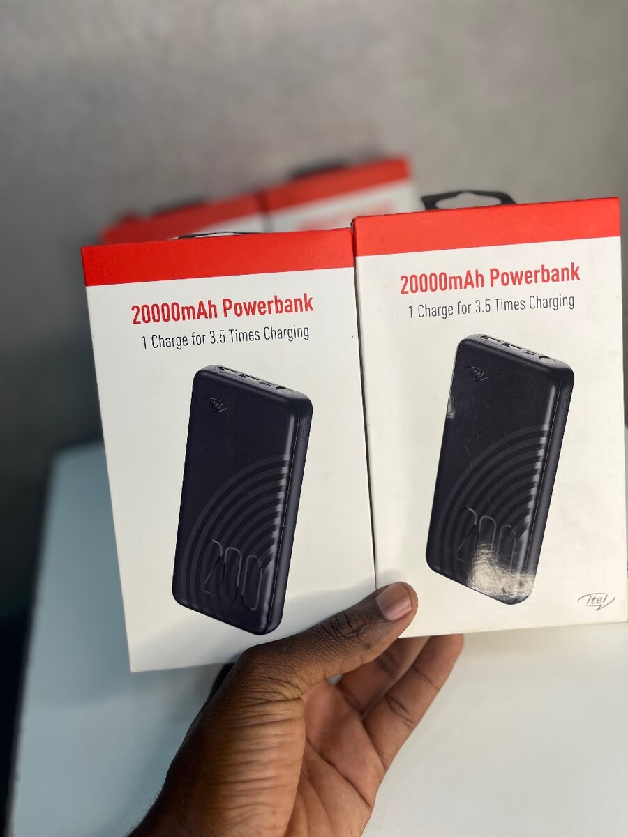 Itel powerbanks 20000mAh