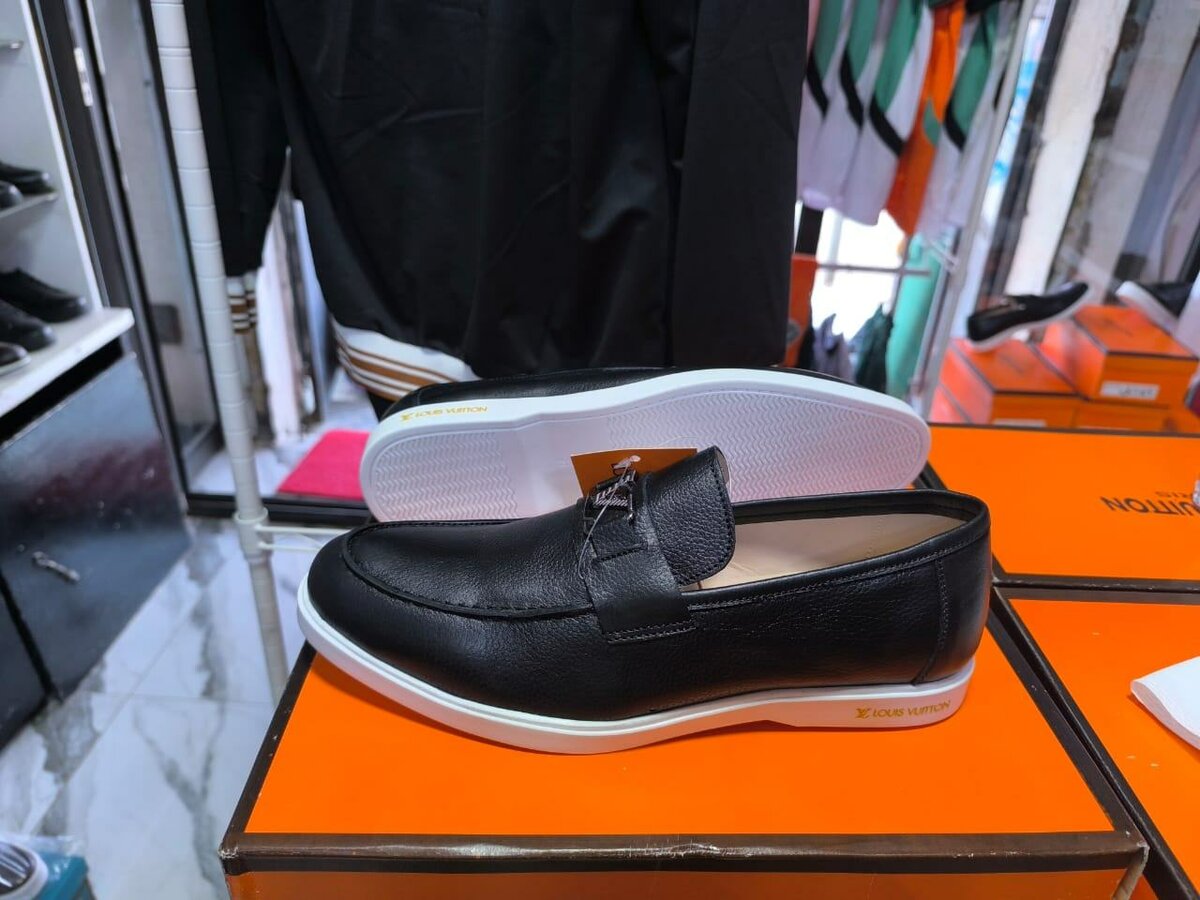 Mocassins en cuir élégants