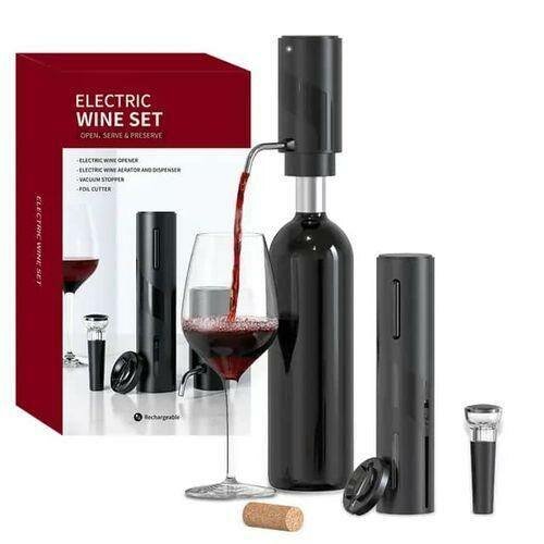 Set de vin électrique rechargeable