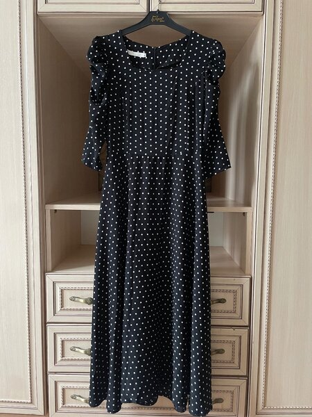 Платье в горошек