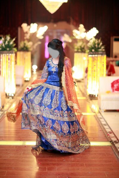 full flared lehenga with kurti and dupatta