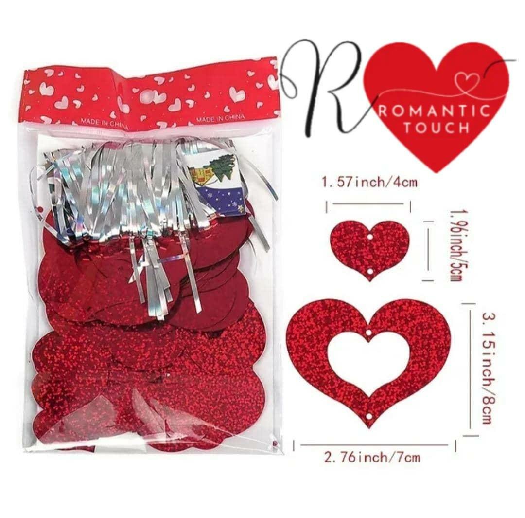 Guirlande Coeurs Romantiques