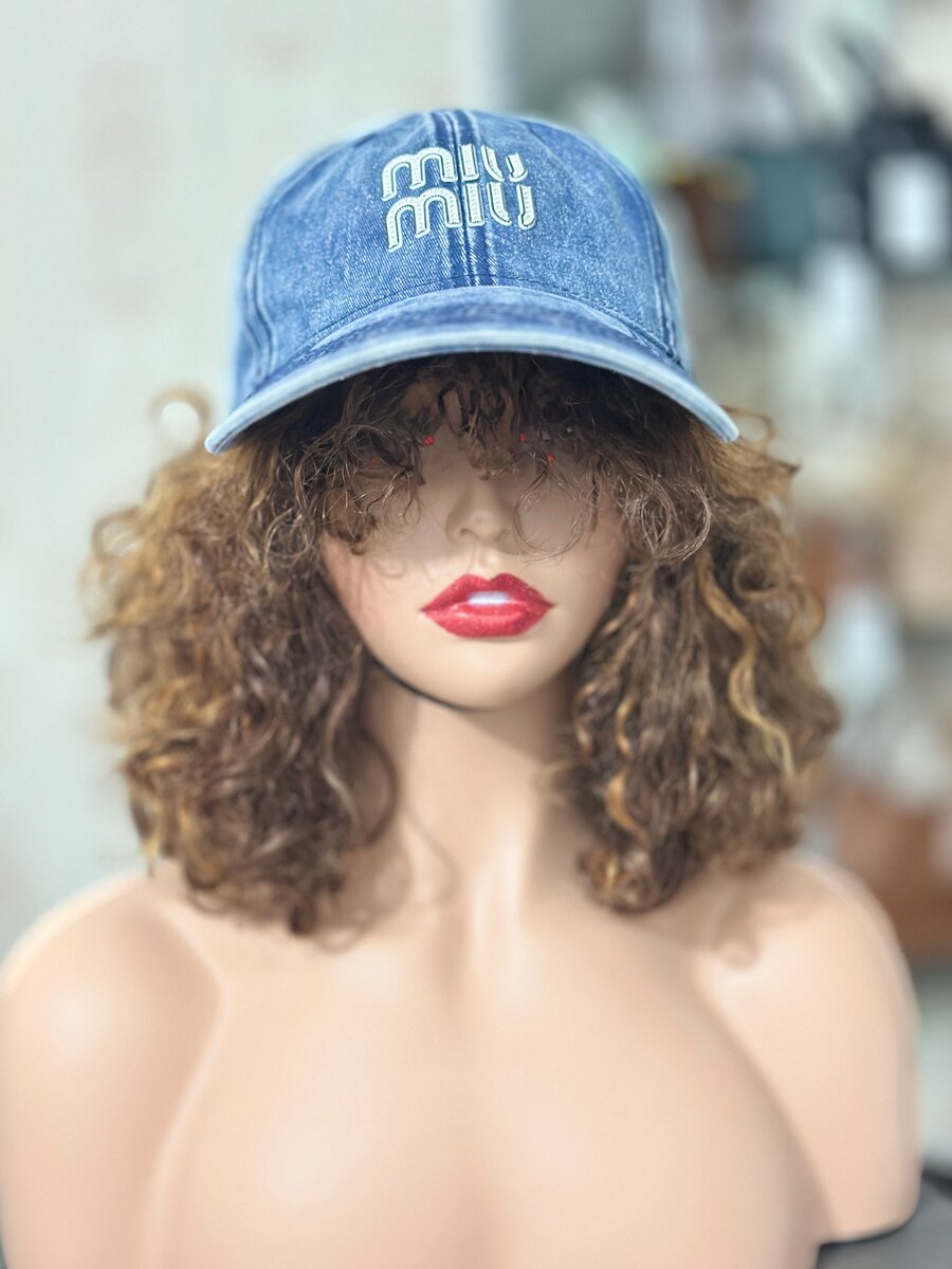Casquette en denim stylée
