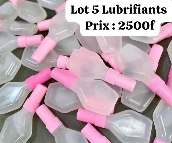 Lot de 5 lubrifiants H/F