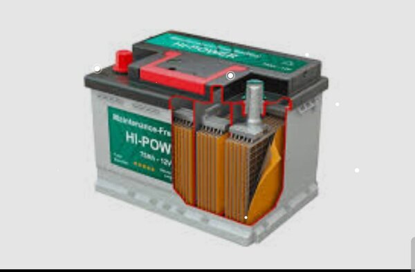 Batterie voiture 12V 75Ah