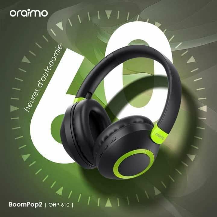 Oraimo Casque BoomPop2 Sans Fil