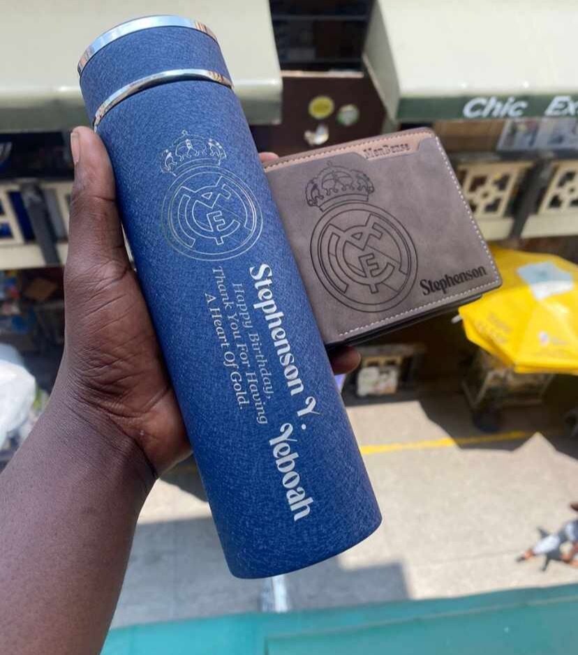 Customized watches and wallet