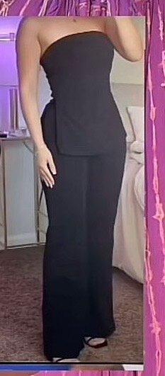 Combinaison élégante noire