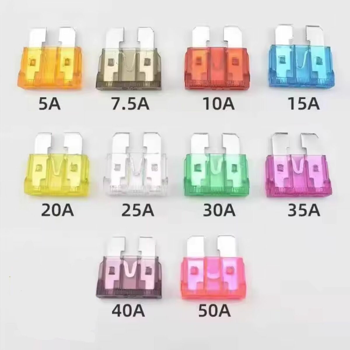 100 PCS Fusible Auto moto etc