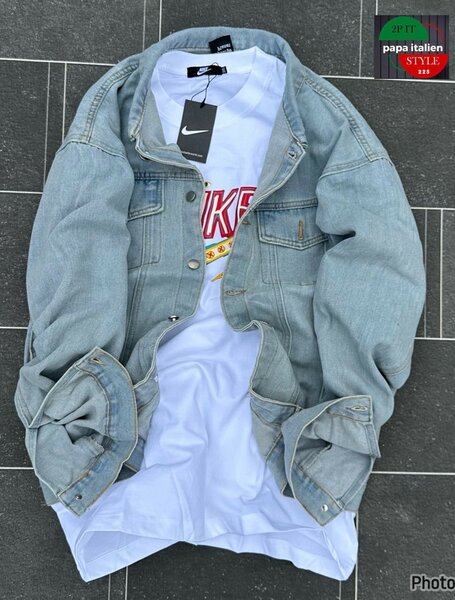 Veste en jean tendance