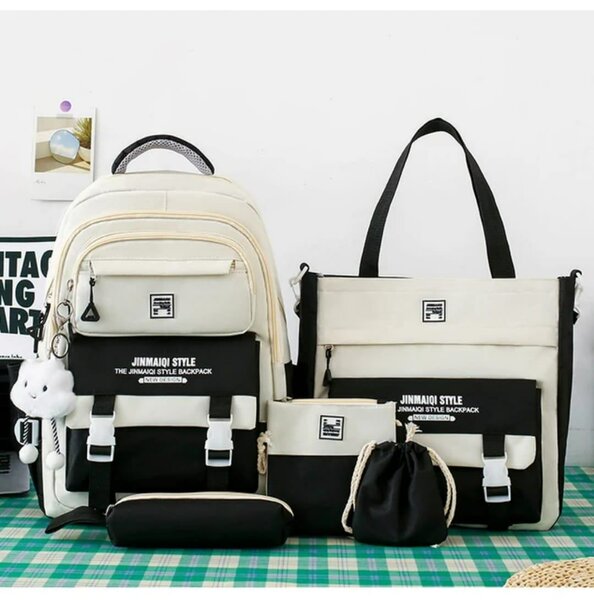 Ensemble Scolaire 6-en-1 Élégant