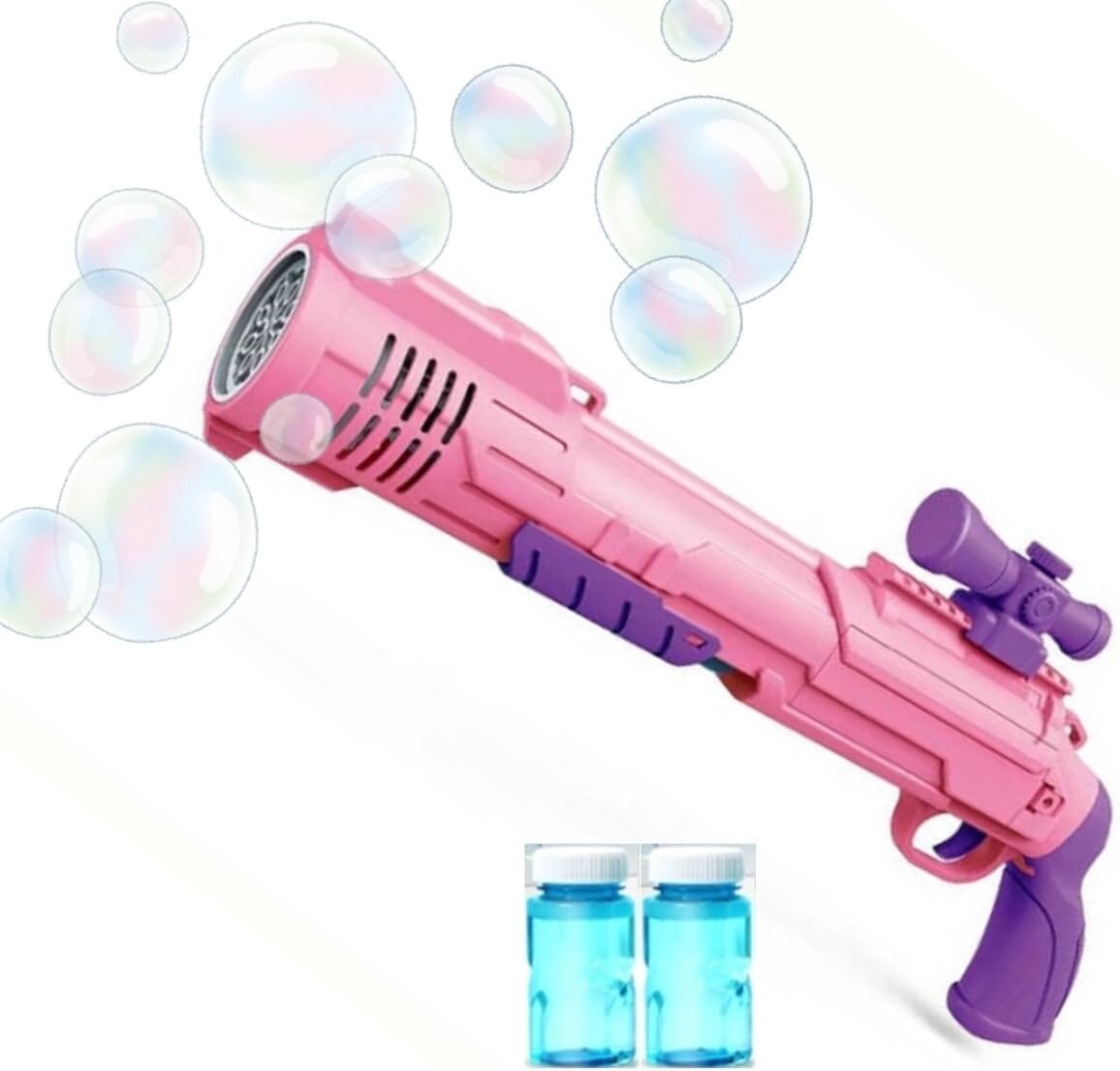 Pistolet à bulles amusant