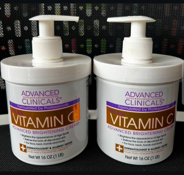 Advanced Clinical Vitamin C Brightening Face Body Cream