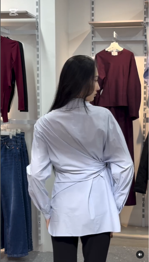 рубашка на завязках