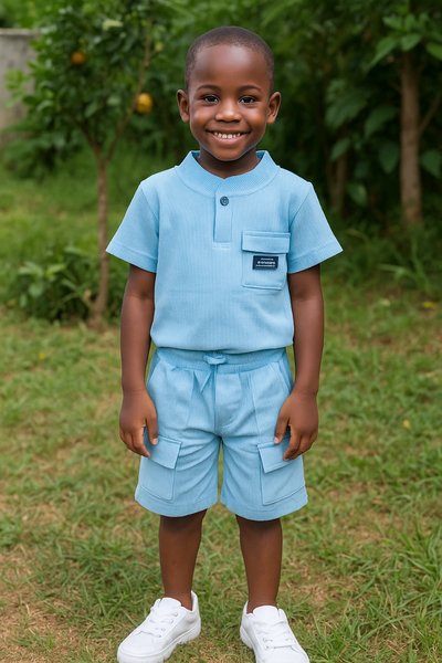 Ensemble bleu pour garçons