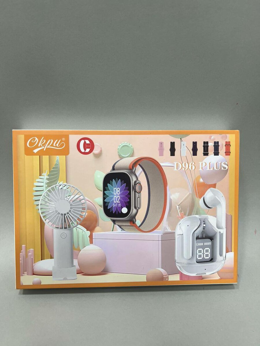 Montre Connectée D96 Plus Avec Écouteurs