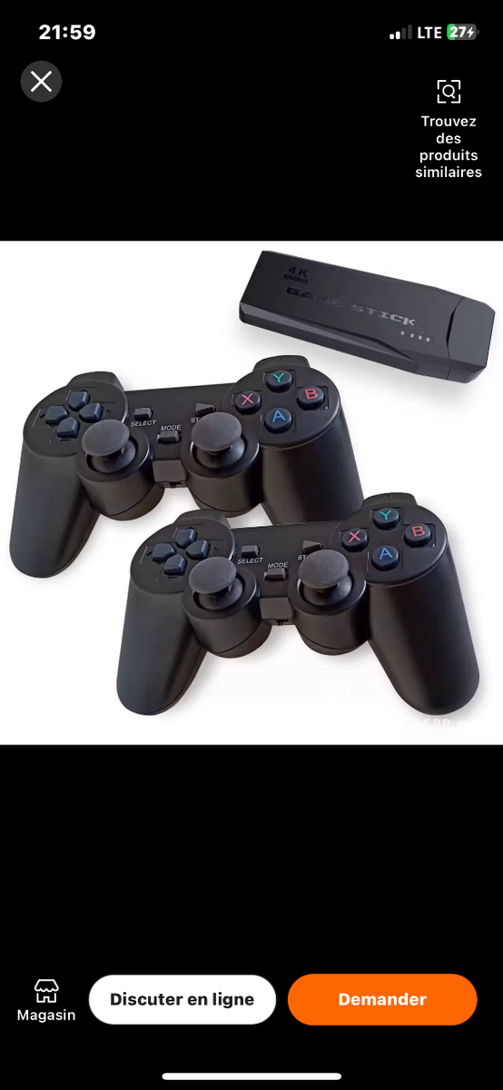 Manettes de Jeu Sans Fil