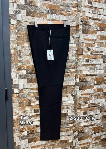 Pantalon noir homme - Taille M