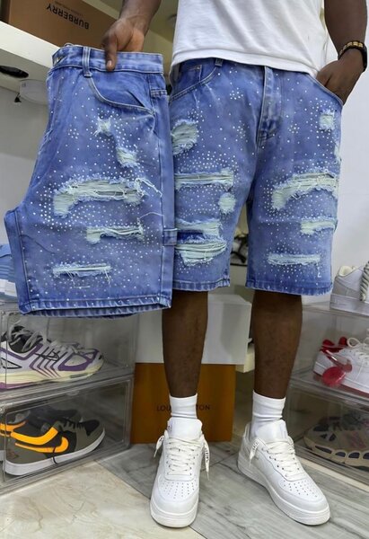 Shorts en denim urbains