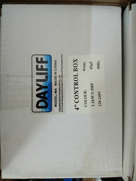 DAYLIFF DSD3/18 1.5HP SUBMERSIBLE PUMP