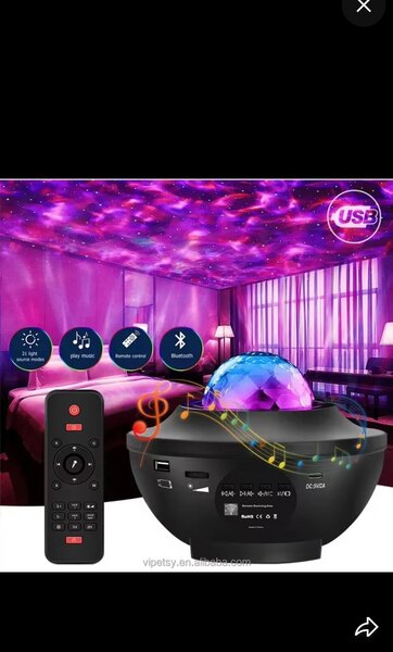 Projecteur lumineux Bluetooth