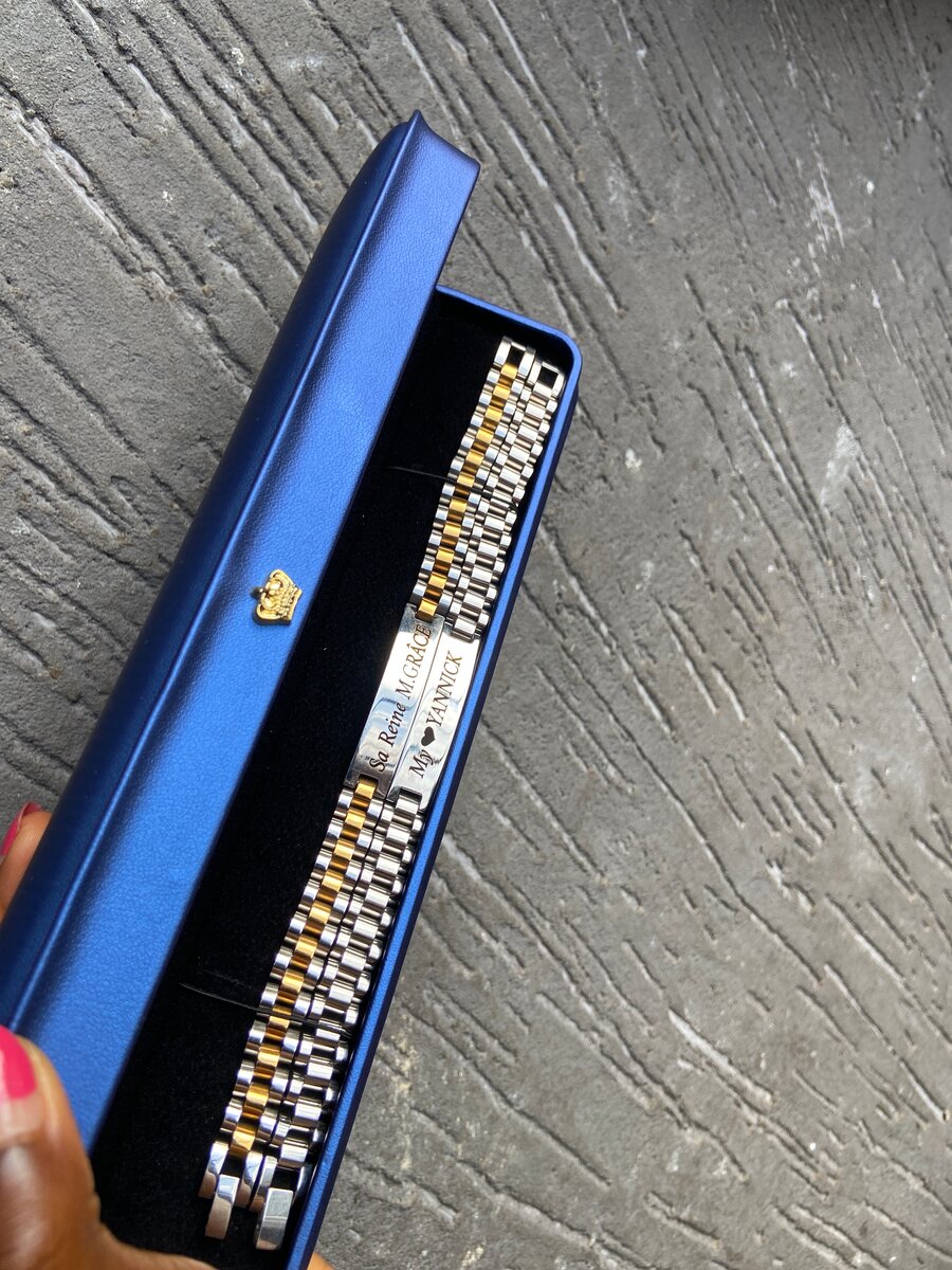 Bracelet en acier inoxydable