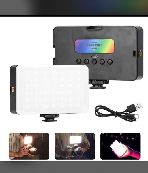 Lumière LED portable pour photos