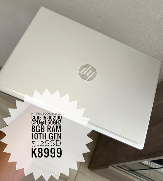 HP PROBOOK 450 G7 CORE I5-10210U CPU@1.60GHZ