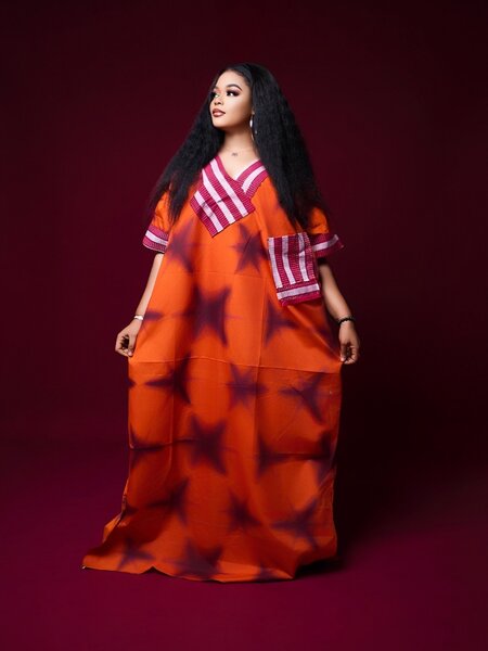 Robe Kaftan Élégante Femme