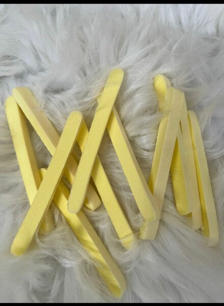 Chiffons compressés et gant gommant