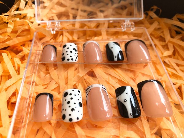 Ongles à Pression Élégant