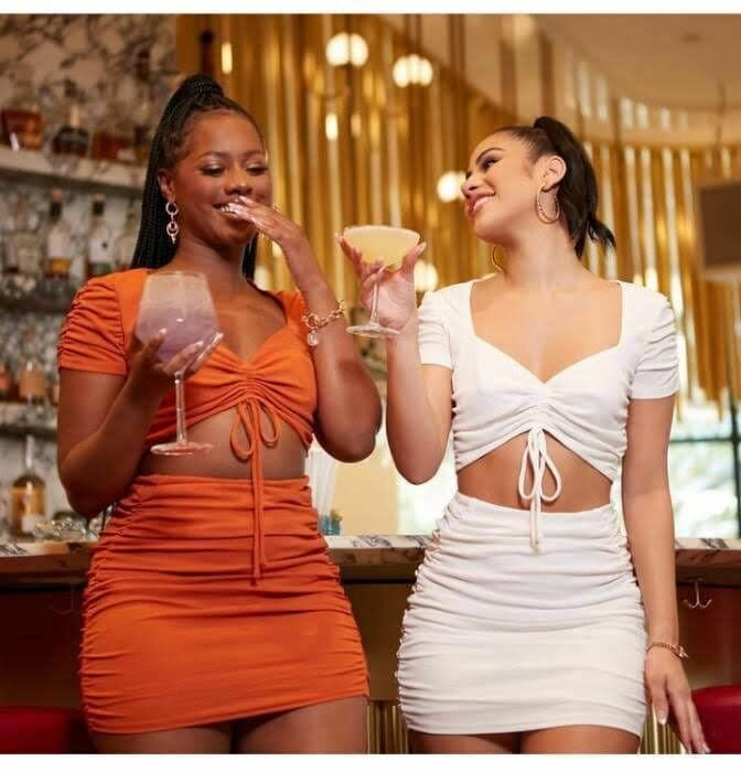 Robe moulante soirée chic