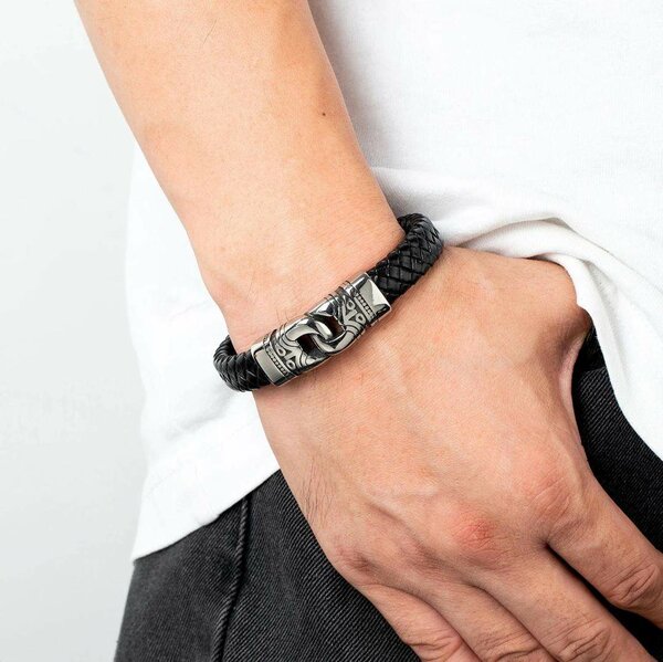 Bracelets en cuir véritable