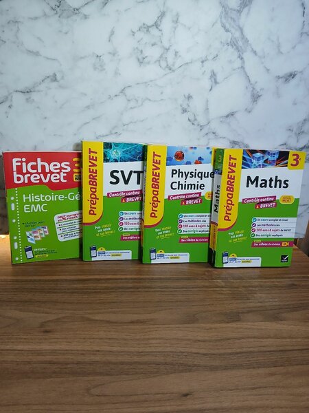 Lot de Fiches Brevet 3ème