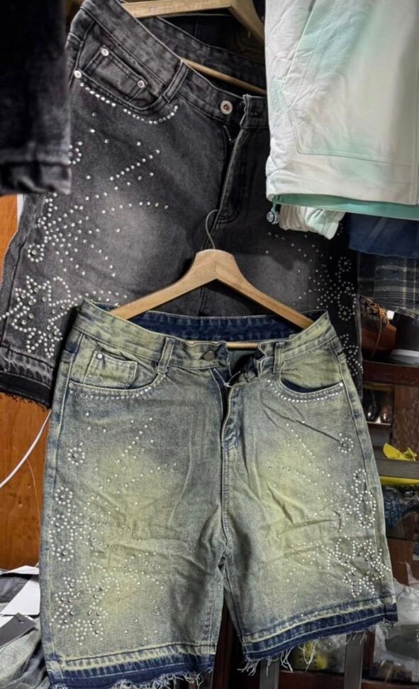 Shorts en jean décontractés