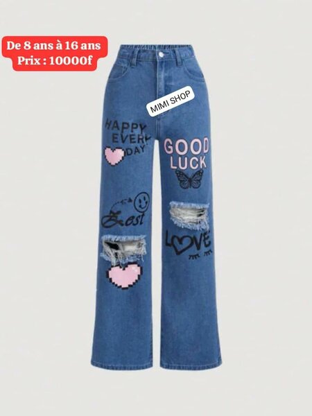 Jeans Teens Décontractés