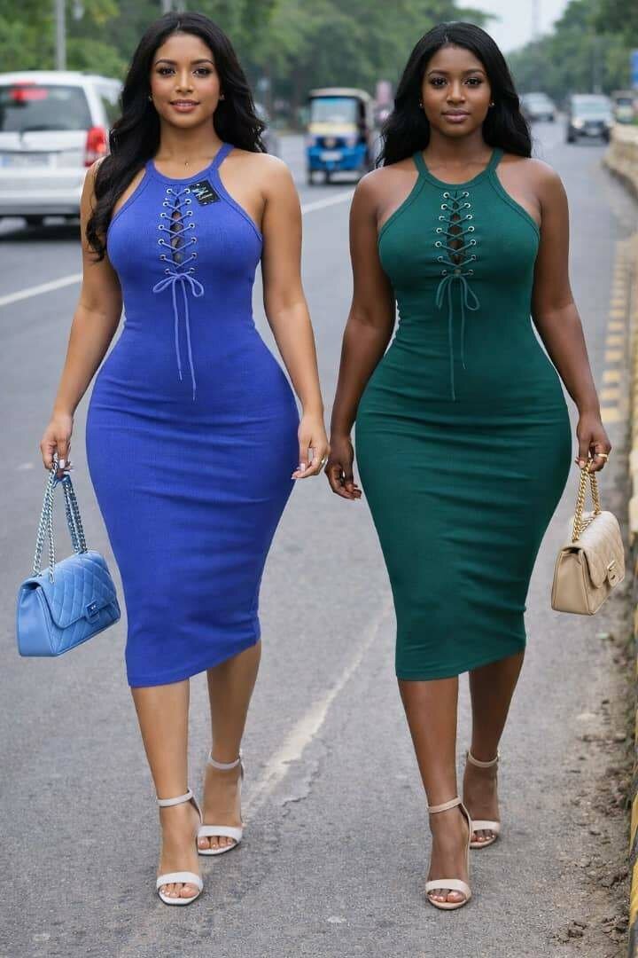 Robe Femme Élégante à Lacets