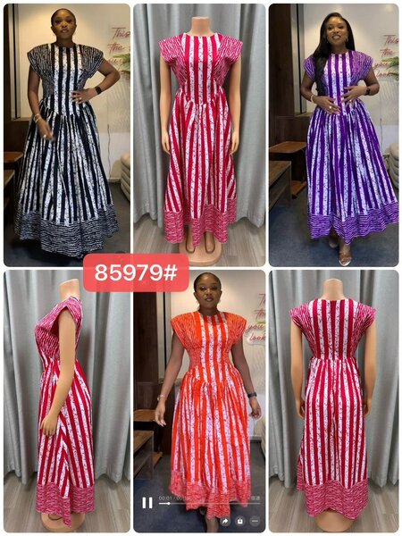 Robe élégante boutonnée