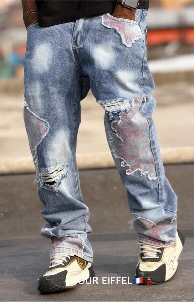 Jean déchiré pour homme