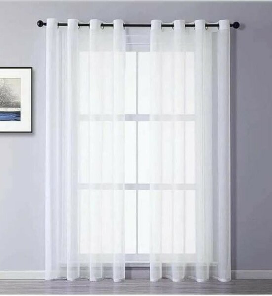 Rideaux Voilage Élégant Blanc