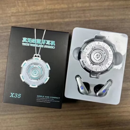 Futuristic Wireless Earbuds