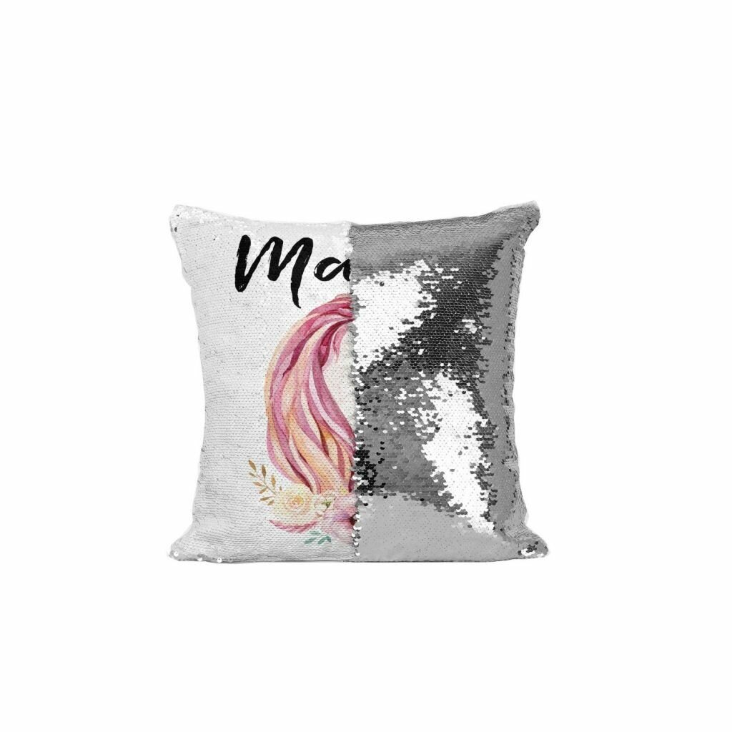 Sequin pillows