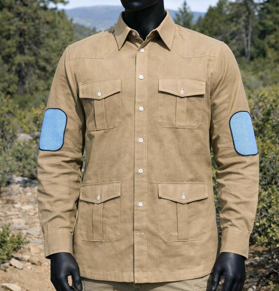 Chemise militaire robuste